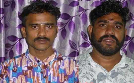 Two robbers were arrested in goondas law!