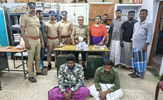 Two arrested for smuggling one kg of cannabis in Trichy