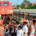  Road and rail blockade in Puducherry
