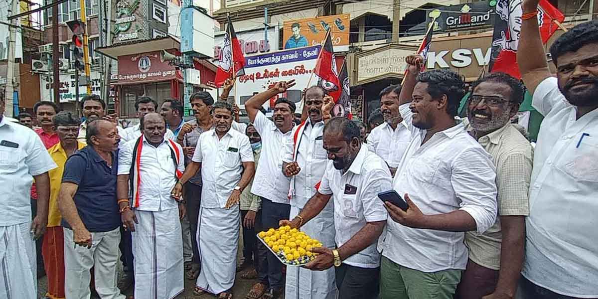 AIADMK celebrated in OPS hometown!