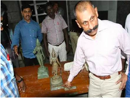 2 ministers involved in the abduction of a statue?The accusation of ponmanikkavel