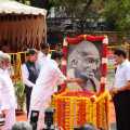 tamilnadu government pay tribute to mahatma gandhi 