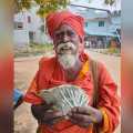 trichy old man donate chief minister public relief fund donation