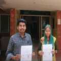 Congratulations to the couple who got the certificate without any caste or religion!