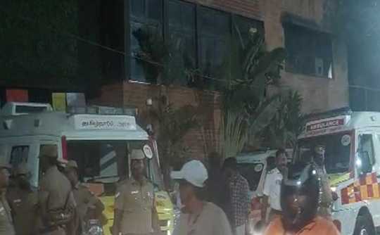 Chennai Alwarpet hotel top roof incident