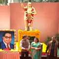  Ambedkar statue unveiled at Governor's House