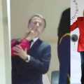 French president smack in the face by his Wife
