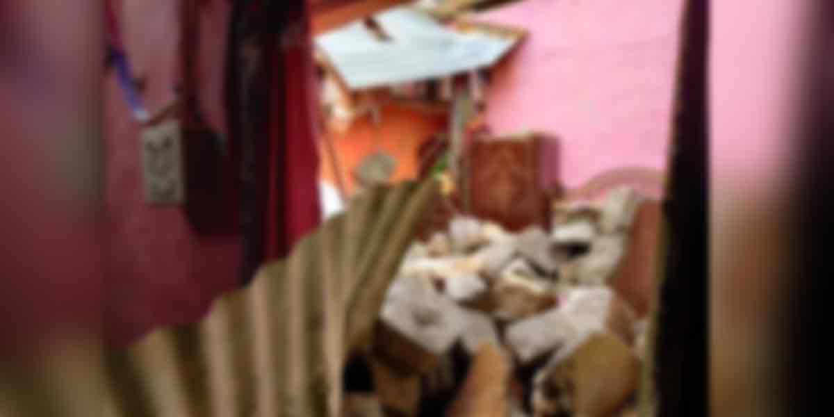 house wall collapses in Vellore