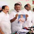 After announcing the candidate, O. Panneerselvam met the media